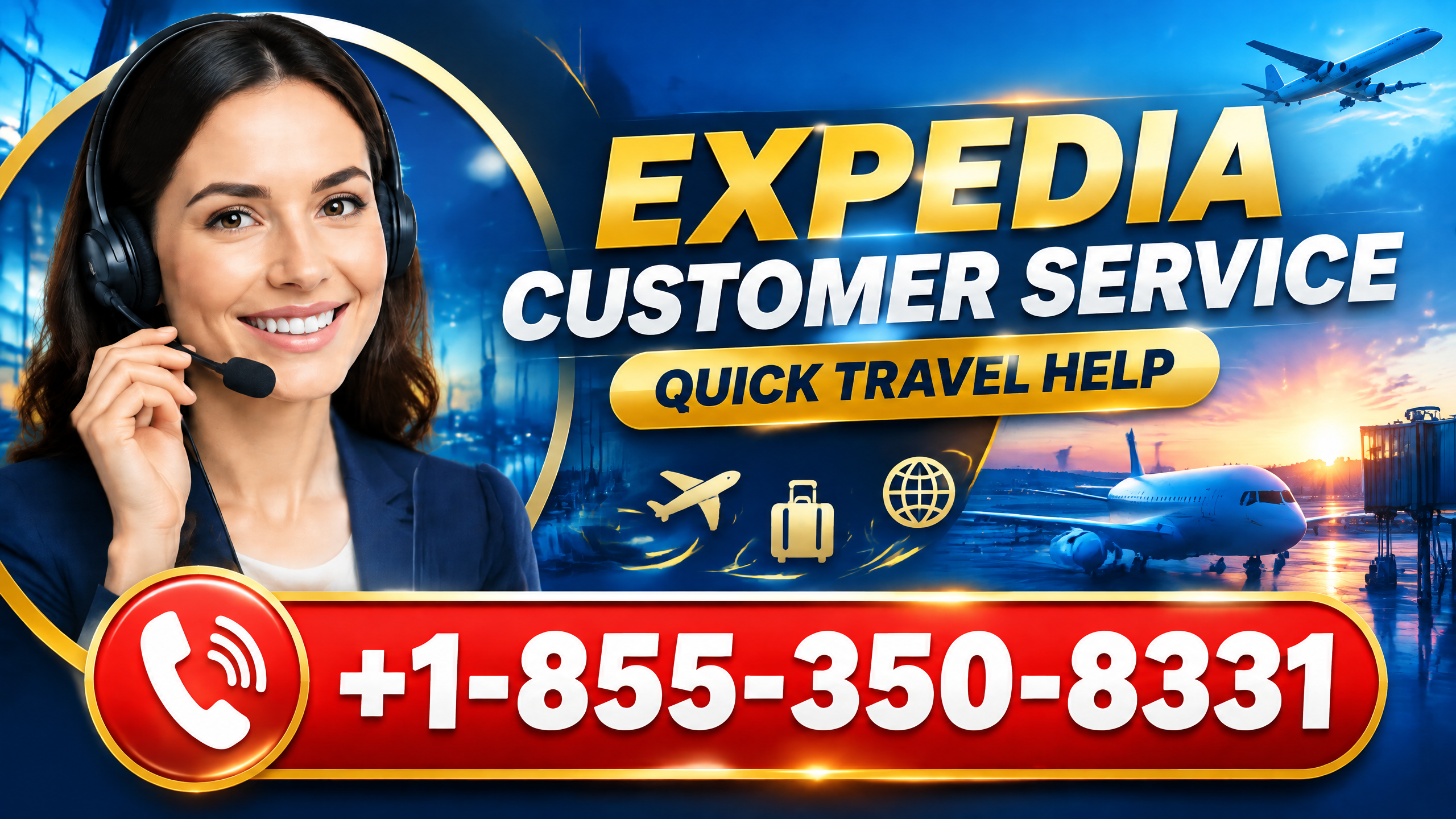 Expedia Customer Service Phone Support 24/7 | Talk to a Live Agent for Assistance - YouTube