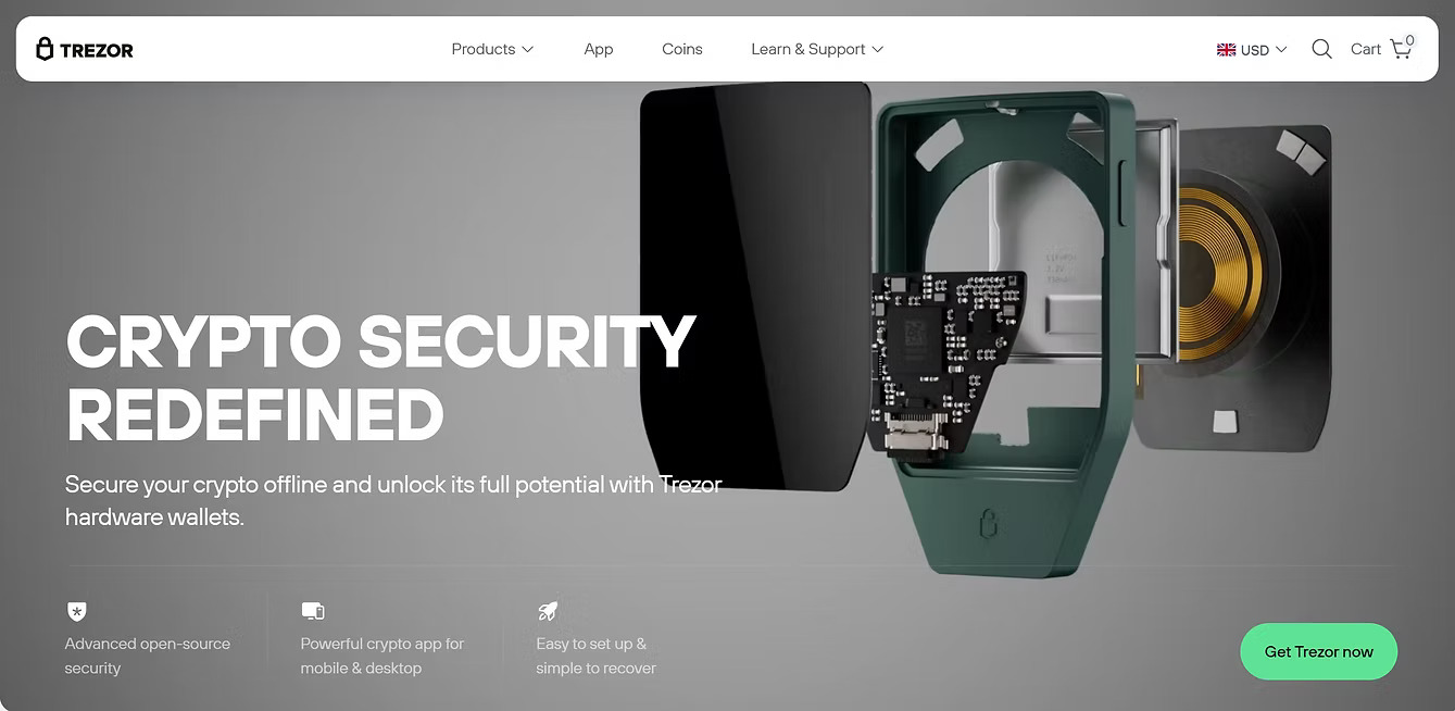 Trezor Wallet (Official) | Get Started With Trezor® Wallet