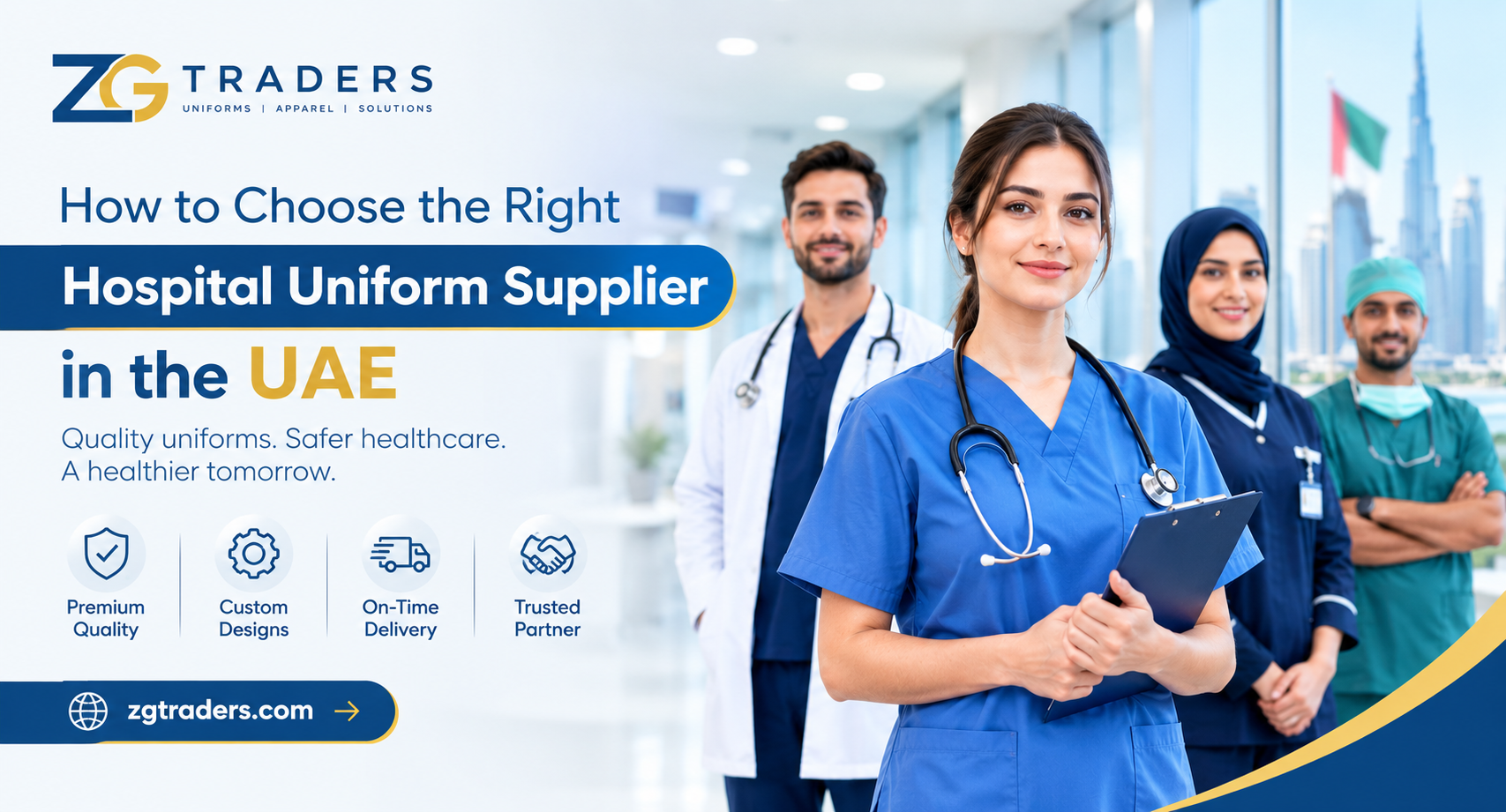 Hospital Uniform Suppliers in Abu Dhabi: How to Plan Your Order